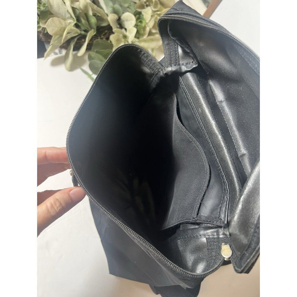 longchamp Le Pliage Medium Back Pack Black - Picture 7 of 7